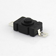KAN-28 Micro Single-chip Black Square Self-locking Switch | Components | Switch