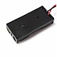 2xAAA Plastic Black Battery Case | Accessories | Battery Box