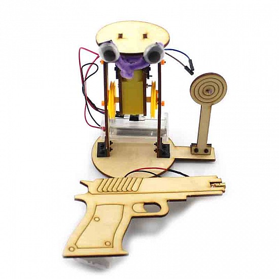 Aiming and Shooting Wooden Gun DIY | Learning Kits | Science Kits