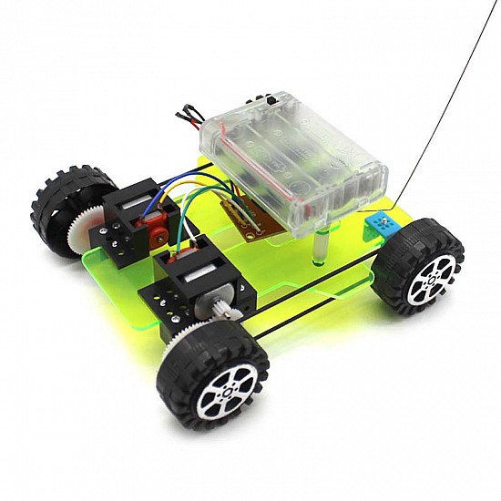 DIY Dual Motor Four-Wheel Remote Control Car | Learning Kits | Science Kits