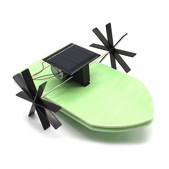 DIY Solar Energy Wheel Paddle Ship Handmade Toy | Learning Kits | Science Kits