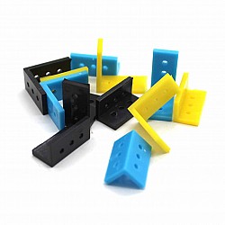 Vertical and Horizontal L-Shaped Shaft Bracket | Accessories | Wood/Plastic Board