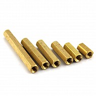 M4 Brass Hexagonal Hollow Spacer | Accessories | DIY Supplies