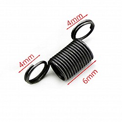 Stainless Steel Small Tension Spring With Hook | Accessories | DIY Supplies