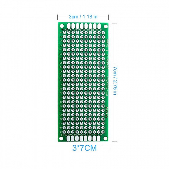 3*7CM Double Side PCB Prototype Board | Accessories | PCB