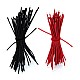 100pcs Breadboard Jumper Cable Wires Tinned Black & Red wire | Accessories | Wires