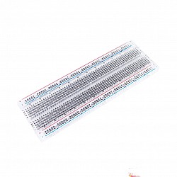 830 Point MB-102 Transparent Breadboard | Accessories | Breadboard