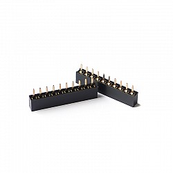 1×10Pin 2.0mm Single Row Straight Pin Female Head (10pcs) | Accessories | Pins