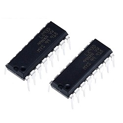 L293D DIP16 Stepping Driver Chip | Components | IC