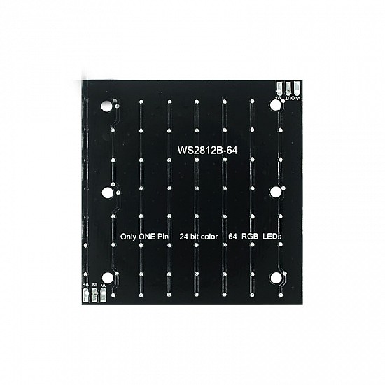 64 Bit WS2812 5050 RGB LED Built-in Full-color Driver Development Board | Sensors | RGB/LED