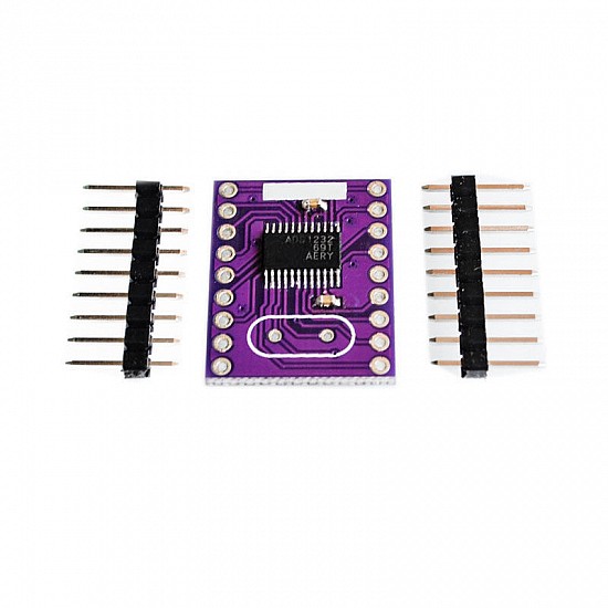 ADS1232IPWR ADS1232 24bit Analog-to-Digital Converter Board | Sensors | Serial/Converter