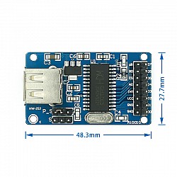 CH376S USB Read Write Module | Modules | Wireless