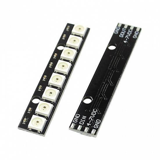 8 Bit WS2812 5050 RGB LED Lights Built-in Full-color Development Board | Sensors | RGB/LED