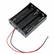 3 Section Plastic 18650 Battery Case | Accessories | Battery Box