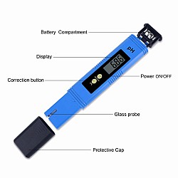 pH-02 Blue Portable LCD Digital Pen-type pH Meter | Tools | Instruments