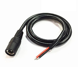 5.5x2.1mm DC Female Jack Plug Connectors Power Extension Cable | Accessories | Cable