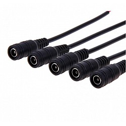 5.5x2.1mm DC Female Jack Plug Connectors Power Extension Cable | Accessories | Cable
