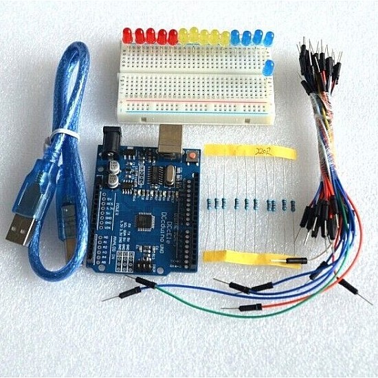 Uno R3 Starter Kit with Breadboard Cable LED | Learning Kits | Arduino Kits