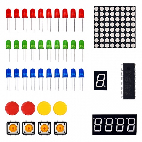 UNO R3 Starter Kit With LED Breadboard Wire | Learning Kits | Arduino Kits