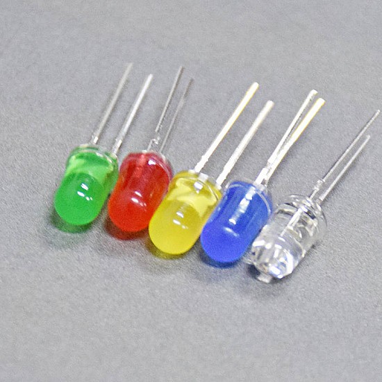 300pcs 3mm/5mm LED Light Set (White/Yellow/Red/Green/Blue) | Accessories | Parts Pack
