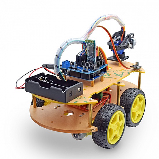 Multifunction Bluetooth Controlled Smart Car Kit | Learning Kits | Robots Kits