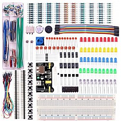 Electronics Component Fun Kit with Breadboard LED Wire | Learning Kits  Kits