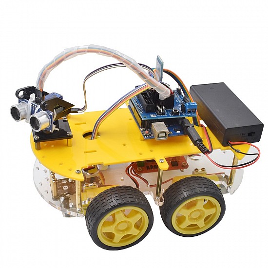 R2A New Avoidance Tracking Motor Smart Robot Car Chassis Kit | Learning Kits | Robots Kits