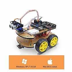 Multi-Functional 4WD Robot Car Chassis Kits | Learning Kits | Robots Kits