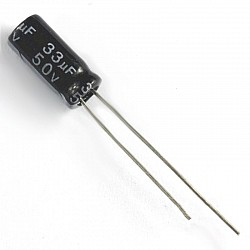 Electrolytic Capacitor 50V/33UF 5*12.5MM | Components | Capacitors