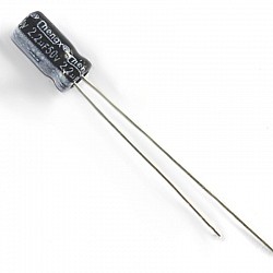 Electrolytic Capacitor 50V 2.2UF 5*11MM | Components | Capacitors
