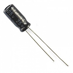 Electrolytic Capacitor 50V/0.1UF 5*11MM | Components | Capacitors