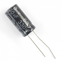 Electrolytic Capacitor 63V/330UF 10*20MM | Components | Capacitors