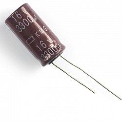Electrolytic Capacitor 16V/3300UF 10*35MM | Components | Capacitors