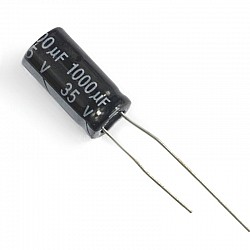 Electrolytic Capacitor 35V/1000UF 13*21MM | Components | Capacitors