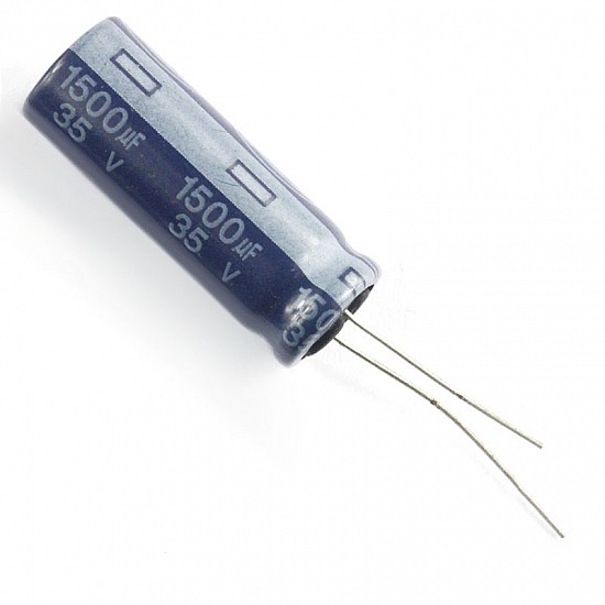 Electrolytic Capacitor 35V/1500UF 13*25MM | Components | Capacitors