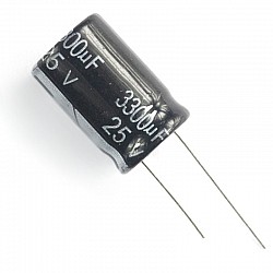 Electrolytic Capacitor 25V/3300UF 16*25MM | Components | Capacitors