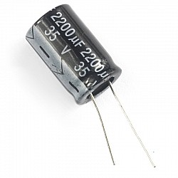 Electrolytic Capacitor 35V/2200UF 16*25MM | Components | Capacitors