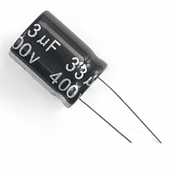 Electrolytic Capacitor 400V/33UF 16*20MM | Components | Capacitors