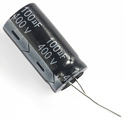 Electrolytic Capacitor 400V 100UF 18*35MM | Components | Capacitors