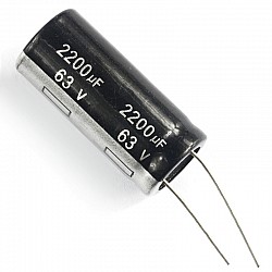 Electrolytic Capacitor 63V 2200UF 18*35MM | Components | Capacitors