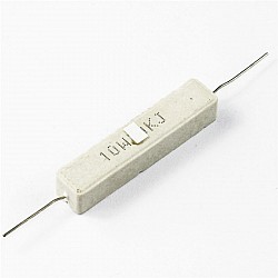 Cement Resistor 10W 1 Ohm 1R 5% | Components | Resistor