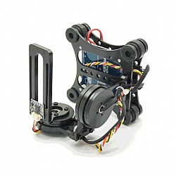 Lightweight 2-Axis Brushless Gimbal with Controller