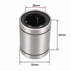LM20UU 20mm Linear Motion Bearing for 3D Printer - Size 20*32*42