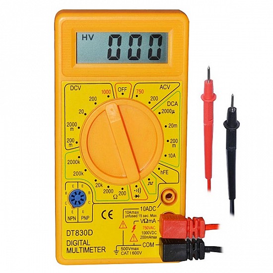 Digital Multimeter DT830D - Multipurpose Electric meter - Digital Multimeter DT830D - Multipurpose Electric meter - Other -
