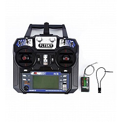 FlySky FS-i6 2.4G 6CH AFHDS RC Transmitter With FS-iA6 Receiver