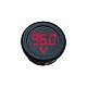 Round LED Digital Voltmeter Display DC 4-100V | Red Round LED Digital Voltmeter Display DC 4-100V | Red