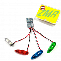 Zmr Wireless Navigation Light Iii 1S Rechargeable 4 Modes Led Lights