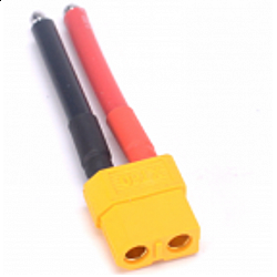 Xt60 Female Connector With 4Cm 12Awg Silicone Wire