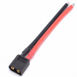 Xt60 Male Connector With 10Cm 12Awg Silicone Wire