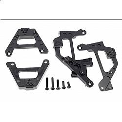 1 Set Axial Scx10  Metal Front & Rear Shock Towers Mount